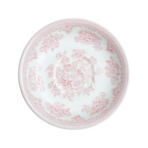 Alternative view of Pink Asiatic Pheasants Breakfast Saucer