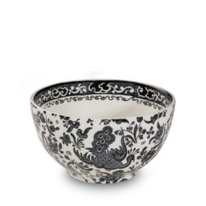 Alternative view of Black Regal Peacock Mini Footed Bowl 12cm/5"