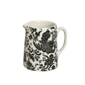Black Regal Peacock Mini Tankard Jug 160ml/0.25pt