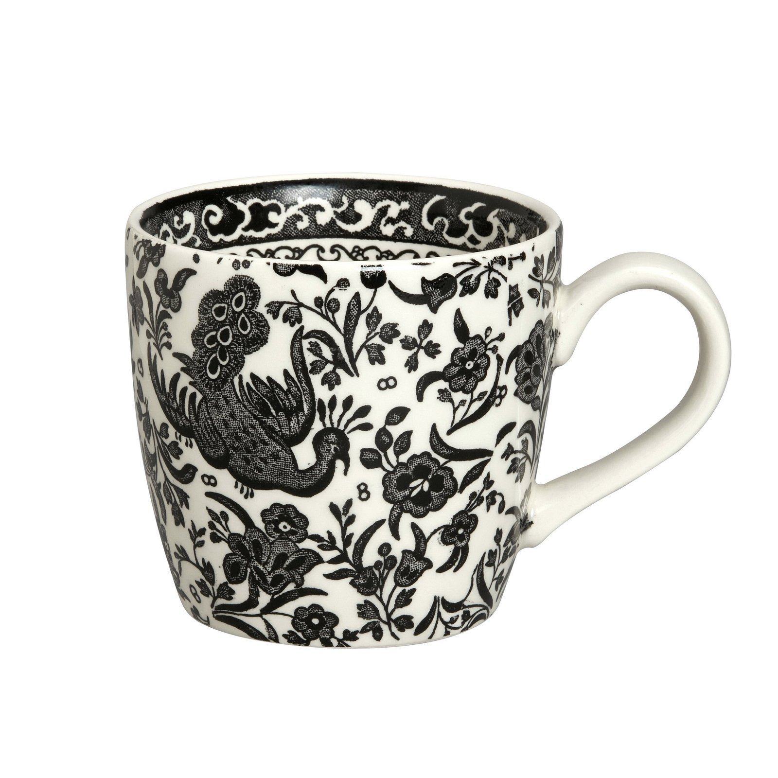 Black Regal Peacock Osborne Mug 300ml