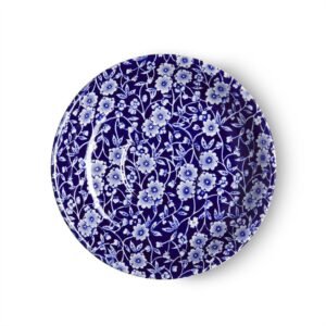 Blue Calico Breakfast Saucer