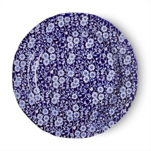 Blue Calico Plate 26.5cm/10.5"