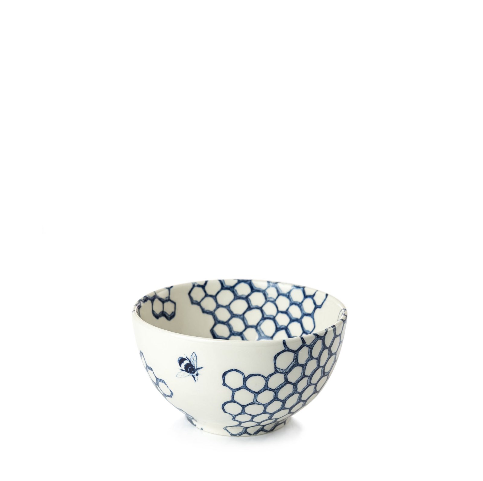 Ink Blue Pollen Mini Footed Bowl - Image 2
